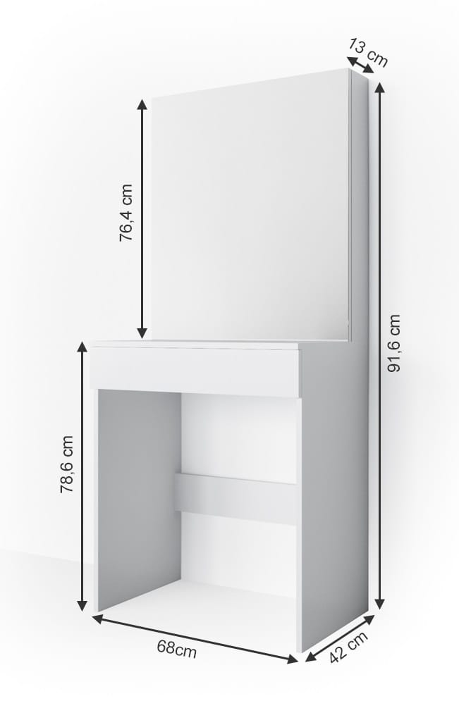 MELLE (MILANO) dressing table (2)