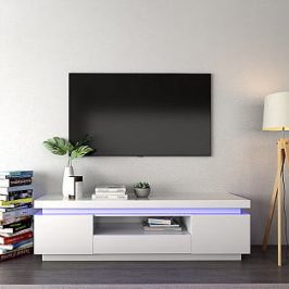 Meuble-TV-LED-LUCIE-Blanc